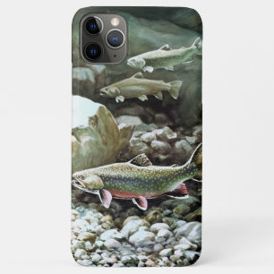 Drie zalmvissen zwemmen onder water iPhone 11 pro max hoesje