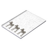 Drie Zebras Notitieboek (Linkerzijde)