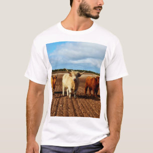 Drie zeer Naughty Highland Koeien, T-shirt