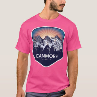 Drie zistergebergte Canmore Alberta Canada T-shirt