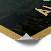 Drie zisters Alberta Canada Poster (Hoek)