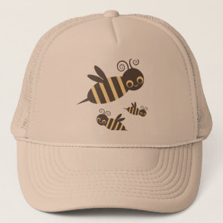 Drie zoembijen trucker pet