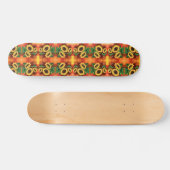Drie zonnebloemen Schatbord Skateboard (Horizontaal)