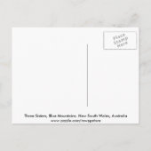Drie zussen, Blue Mountains Briefkaart (Achterkant)
