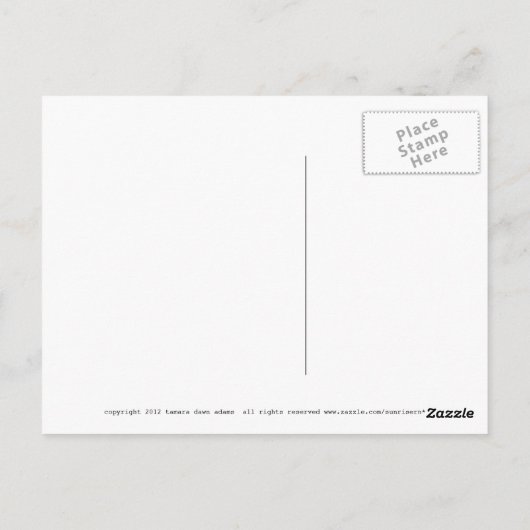 Drie zussen briefkaart (Achterkant)