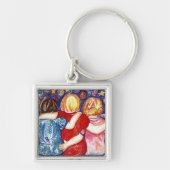 Drie zussen sleutelhanger (Voorkant)