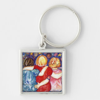 Drie zussen sleutelhanger