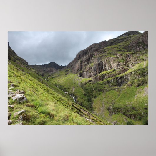 Drie zussen van Glencoe, Mountains, Schotland Poster (Voorkant)
