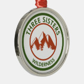 Drie zussen Wilderness Metalen Ornament (Rechts)