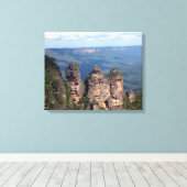 drie zusters canvas afdruk (Insitu (Houten vloer))