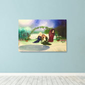 Drie Zusters Canvas Afdruk (Insitu (Houten vloer))