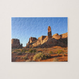 Drie zusters in Arches National Park Legpuzzel