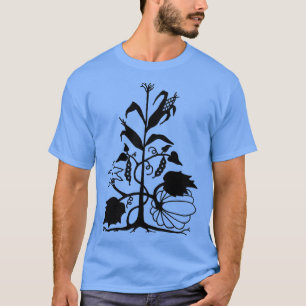 Drie zusters Kornbonen en Squash T-shirt