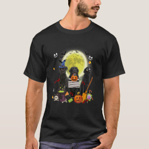 Drie zwarte heks van Lab T-shirt