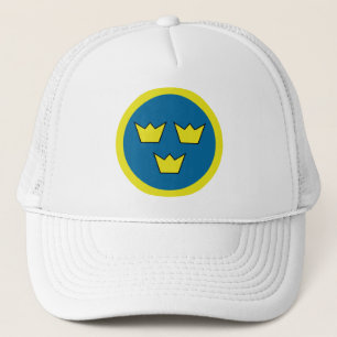 Drie Zweedse kronen Trucker Pet