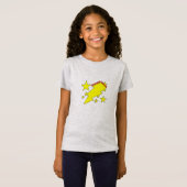 Driebeens T-shirt (Voorkant volledig)
