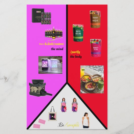 Driecontrastkleine brochure - A6-esque aanpassing (Voorkant)