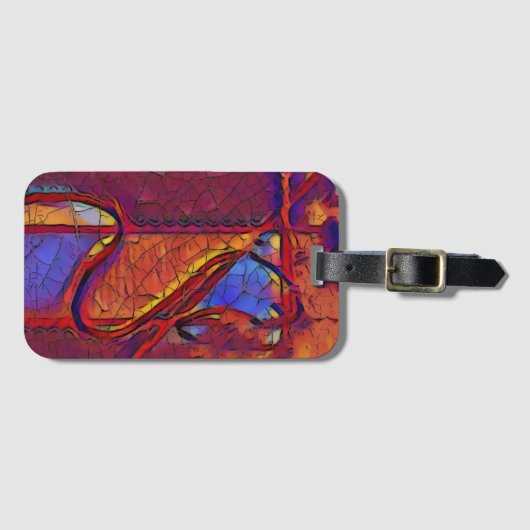 Dried Earth Bagagelabel (Voorkant (horizontaal))