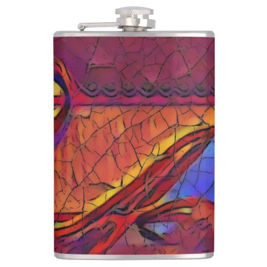 Dried Earth Heupfles (Voorkant)