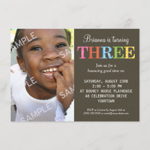 Driedaagse feestdag gevierd kaart