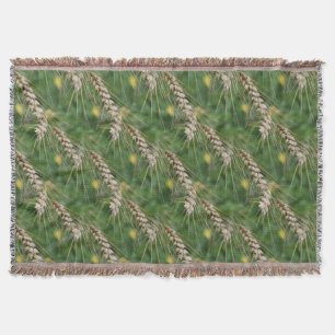 Driedemaands Summer Grass Natuur Art Pattern Deken