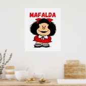 driedubbele mafalda poster (Keuken)