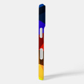 driehoek abstract en madeliefje Case-Mate iPhone case (Achterkant / Rechts)
