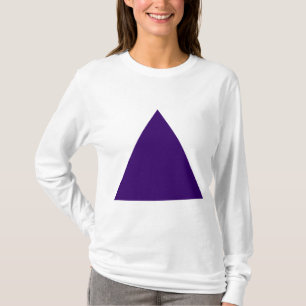 Driehoek - Diep Paars T-shirt