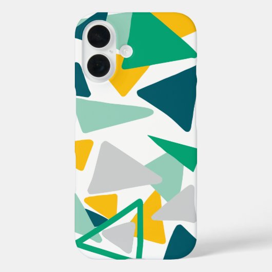 Driehoek doodle 45 Case-Mate iPhone case (Achterkant)