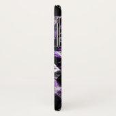 Driehoek Geometric Paars Smoky Galaxy Monogram Case-Mate iPhone Case (Achterkant/links)