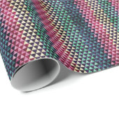  driehoek geometrisch naadloos patroon cadeaupapier (Rol Hoek)