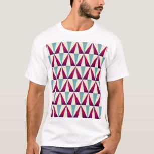 driehoek geometrisch naadloos patroon. t-shirt