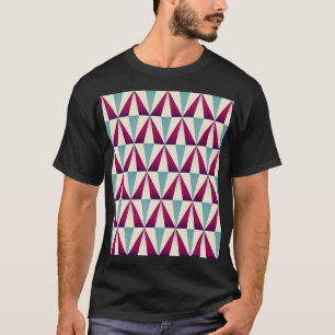 driehoek geometrisch naadloos patroon. t-shirt
