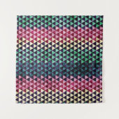  driehoek geometrisch naadloos patroon wandkleed (Voorkant (horizontaal))