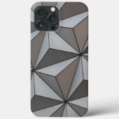 Driehoek, geometrisch, patroon, ontwerp Case-Mate iPhone case (Achterkant)