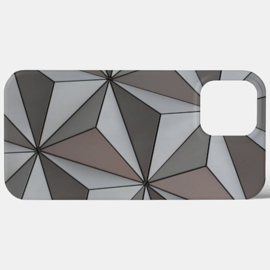 Driehoek, geometrisch, patroon, ontwerp Case-Mate iPhone case (Achterkant (horizontaal))