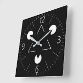 Driehoek Kanizsa Vierkante Klok (Hoek)