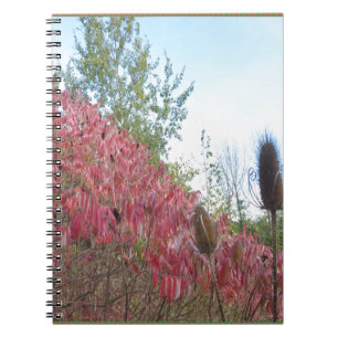 Driehoek kleurige Natuur Afdrukken herfst Goodluck Notitieboek