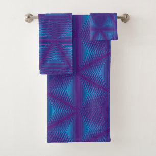 Driehoek kubus-1 handdoek