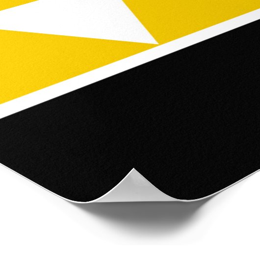 driehoek poster (Hoek)