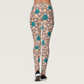 Driehoek Quilt Leggings (Achterkant)