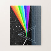 Driehoek regenboog legpuzzel (Verticaal)