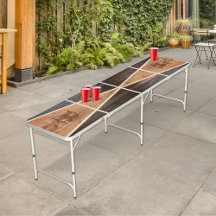 Driehoek Rustic Wood Tone Monogram