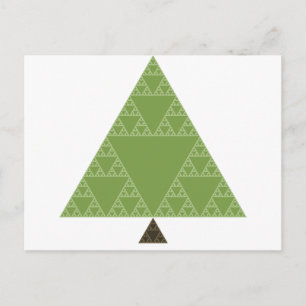 Driehoek Sierpinski Briefkaart
