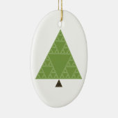 Driehoek Sierpinski Keramisch Ornament (Rechts)