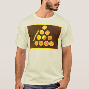 "Driehoek van halve Sinaasappels" Kutfoto. Bestel T-shirt