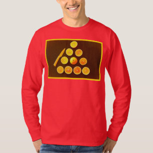 "Driehoek van halve Sinaasappels" Kutfoto. Bestel T-shirt