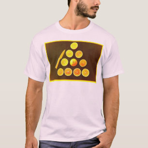 "Driehoek van halve Sinaasappels" Kutfoto. Bestel T-shirt