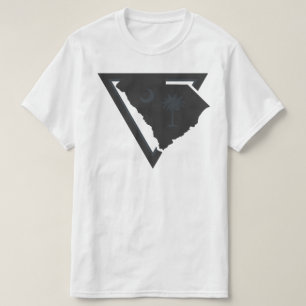 driehoek zuid - carolina t-shirt