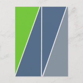 Driehoeken Abstract geometrisch ontwerp Briefkaart